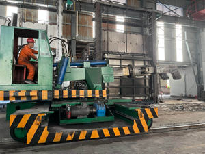 feed and take ingots machine