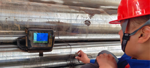 Ultrasonic test machine